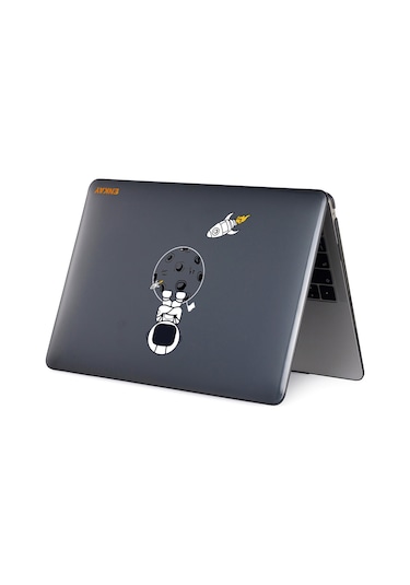 Enkay Macbook Pro 15" Desenli Tasarım Koruyucu Laptop Kılıfı Astronot No.4