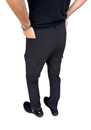 Softshel İçi Polarlı Kaliteli Pantolon Siyah