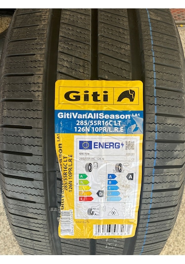 Giti 285/55 R16C 126N 10PR Gıtıvan Allseason LA1 Dört Mevsim Lastiği 2025