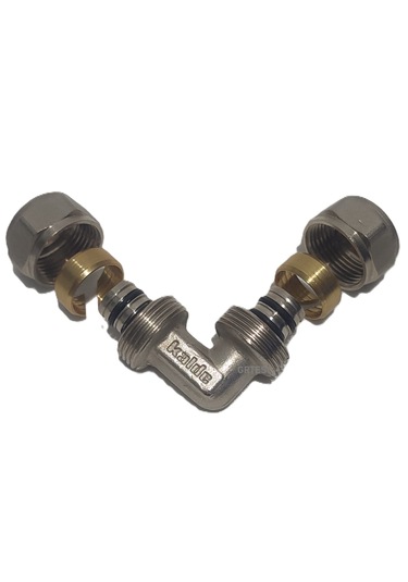 10'lu Paket Ø16x16" Sabit Uçlu Pex Dirsek