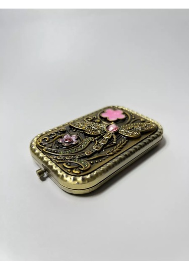 Mama Karma Cep Aynası Katlanabilir Hediye 226721606 Altın Rengi