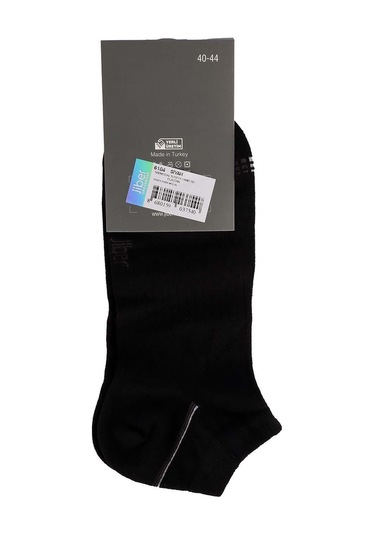 Jiber Erkek Modal Patik Likralı Çorap 6104/6106 - 6 Adet Siyah