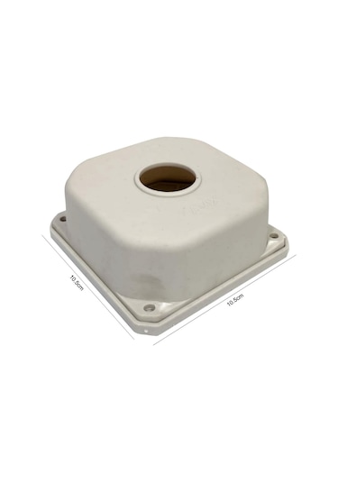 Kamera buat montaj kutusu beyaz avix 10X10 233059