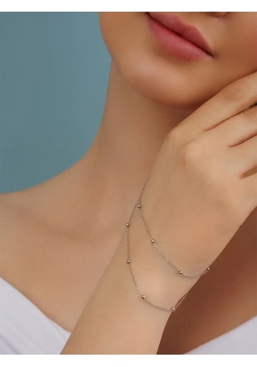 Veronika 925 Ayar Gümüş Kolye Zinciri Kolye Ve Pandantifl 418619037 Gümüş