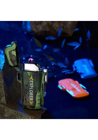 Novahub Şarj Edilebilir Usb Fener Çakmak, Güçlü Ve Kullanışlı Çok Renkli