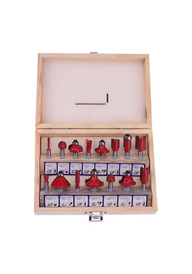 Sones Shank Tungsten Karbür Freze Ucu Seti Ahşap Kesici Takım Seti Frezeleme Ahşap Kesiciler Ahşap Aletler İçin Freze Ucu Seti