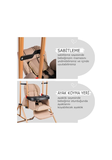 Baby Home 850 Cup Mama Sandalyesi Salıncak