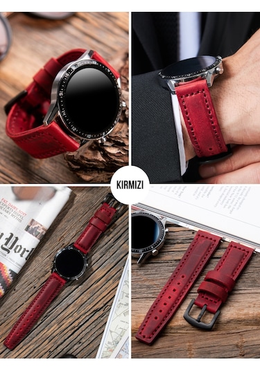 Huawei Watch Gt2 E Pro Gt3 Pro Gt4 Deri Saat Kordonu 22mm Crazy