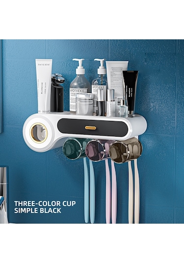 Otomatik Diş Macunu Sıkacağı Ve Diş Fırçası Saklama Kutusu Diğer