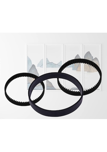 Crackedice Bissell Proheat 2x Revolution İçin 6 Parça Yedek Vakum Kayışı Seti