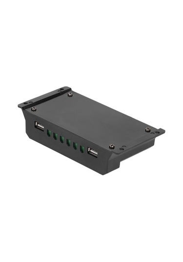 Electric 30a 12v/24v Güneş Şarj Kontrolcüsü, Çift Usb, Lcd Ekranlı, Lampz30 İçin Güneş Paneli Regülatörü