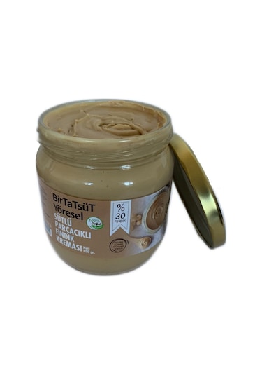 Niyazibey Çiftliği Fındık Kreması Sütlü Parçacıklı Yöresel Lezzet 400 G
