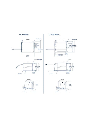Whale 8 Litre Gazlı & Elektrikli Su Isıtıcı-964