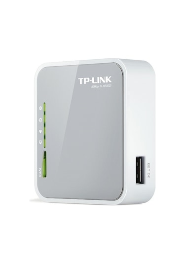 TP-Link TL-MR3020 300 Mbps N300 2.4GHZ EV Ofis Tipi 3G-4G Router