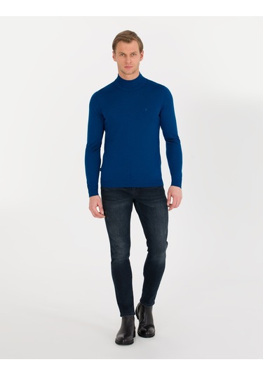 Pierre Cardin Erkek Royal Triko Kazak 50257313-vr106 Lacivert