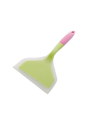 Mavi 1 Adet Turner Kürek Sıcaklığa Dayanıklı Yapışmaz Tava Silikon Spatula Pişirme Gereçler Mutfak Için