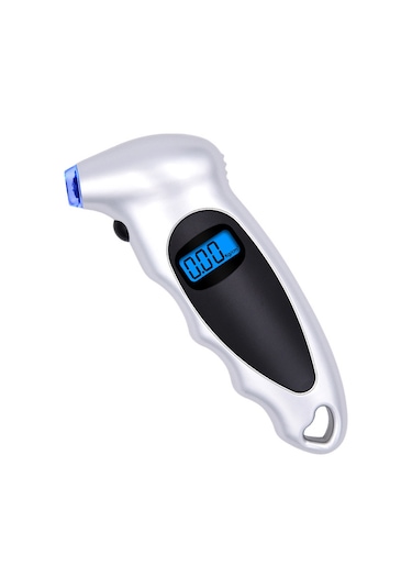 Yunboo Dijital Lastik Basınç Ölçer Yüksek Hassasiyetli Elektronik Göstergeli Çok Birimli 0-150 Abs Plastik Taşınabilir Bakım Aleti