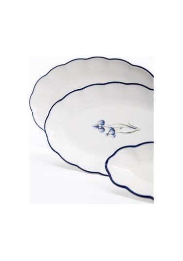 Maxx Doria Flower Blue 6 Kişilik 29 Parça Kahvaltı Takımı Pa2084 Beyaz - Mavi