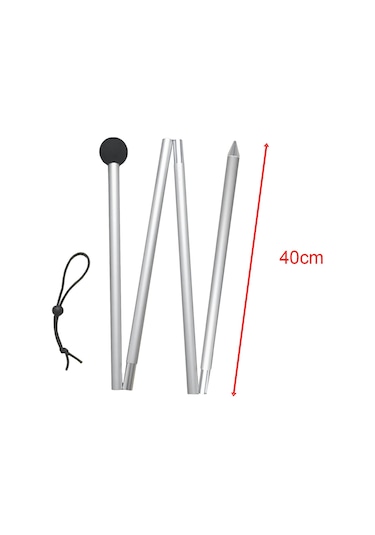 Suntek Çadır Direkleri Önceden Birleştirilmiş 1,6m-sivri-uç 1,6m Sivri Uç Çok Renkli