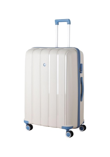 Mçs Polipropilen Valiz V305 75 Cm S18y10003375 11149 Kemik/sky Blue