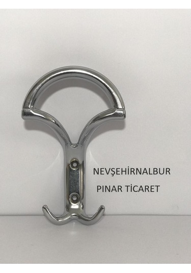 Krom Büyük Palto Askısı 4 Adet