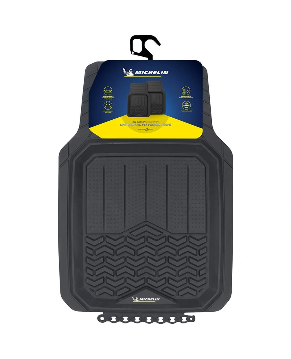 Michelin Mc34594 Tüm Araçlara Uyumlu 2 Parça Üniversal 3d Havuzlu Oto Paspas