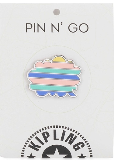 Kıplıng Stripy Cloud Pin Rozet Baskılı Mıx Col Ss20 Baskılı Çok Renkli