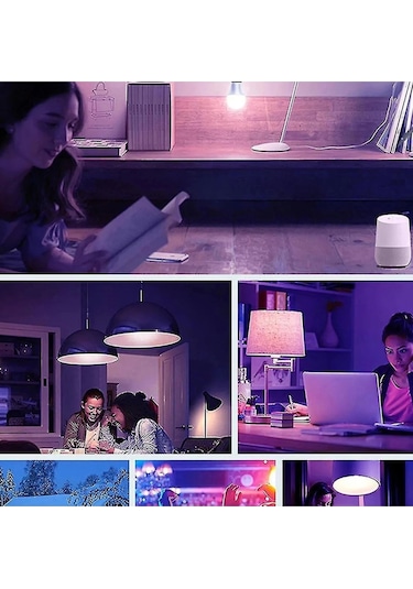 Akıllı Rgb Led Lamba Ampul 9w 50hz 800 Lümen Gün Işığı