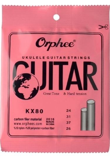 Orphee Kx80 Soprano Ukulele Teli