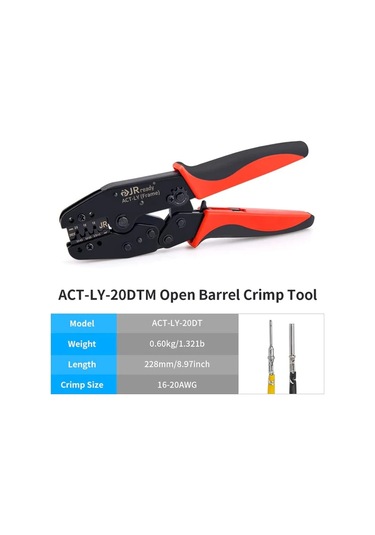 Jrready Act-ly-20dtm Terminal Sıkma Pensesi Crimp Tools