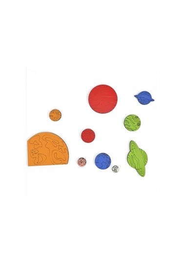 Güneş Sistemi Bul Tak Puzzle