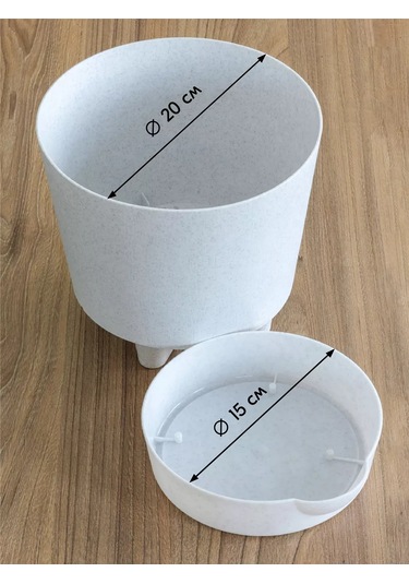 Interm Çiçek Saksısı, 3 Adet 3.6 Litre 62104712