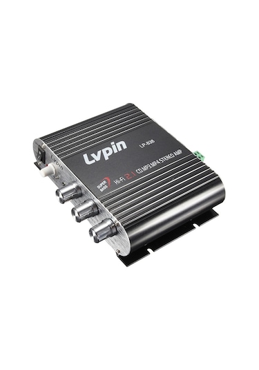 Mini Hıfı Ses Stereo Güç Amplifikatörü Subwoofer Mp3 Araba Radyo Kanalları 2 Ev Süper Bas