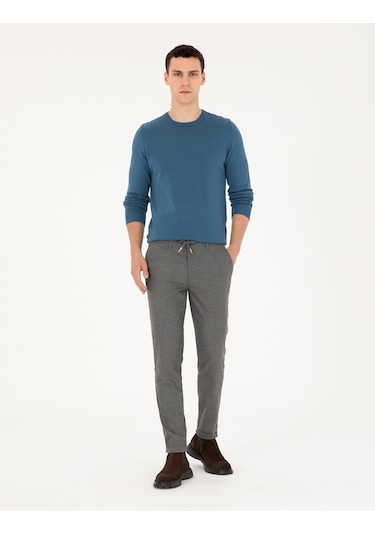 Pierre Cardin Erkek Kobalt Kazak /triko 50296575-vr077 Kobalt