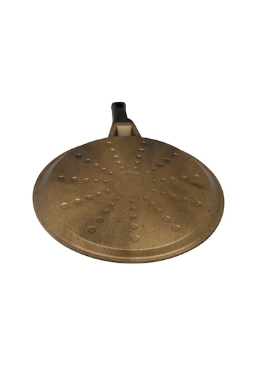 Serenk Fun Cooking Defne Alüminyum Döküm Granit Kaplama Krep Tava 22 Cm Sarı