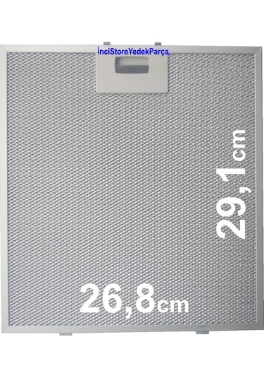 Arçelik Uyumlu P 14 YCES Filtre Davlumbaz Aspiratör Filtresi 9194016051