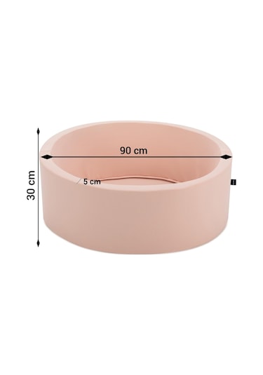Wellgro 85x30 Cm Sünger Top Havuzu Pembe