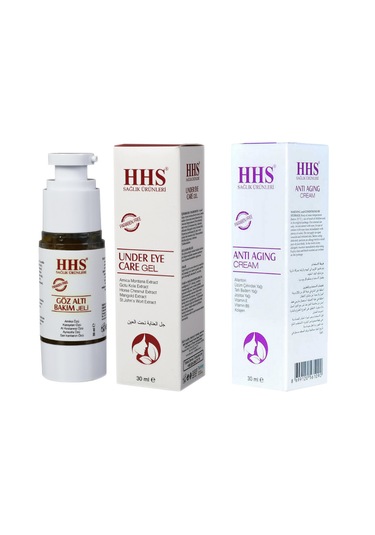 Hhs Anti-Aging Cilt Bakım Kremi 30 ML + Göz Altı Bakım Jeli 30 ML