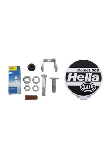 Hella Uzun Hüzme 12/24v H3 Halojen Sol-sağ Sarı Far Comet 500 162,5mm 1n4005750-641