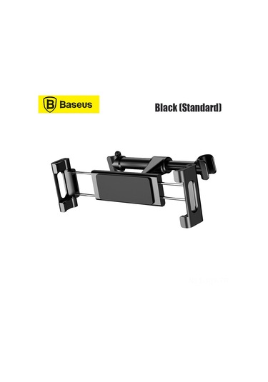 Youmex Baseus Arka Koltuk Telefon Ve Tablet Tutucu, 360 Döner, 4.7-12.3 İnç Uyumlu, Katlanabilir, Siyah Suhz-01