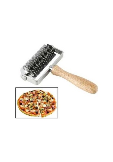 Ulzyvf Tatlı Saplı Rulo Pizza Paslanmaz Ocak Kesici Ahşap Ağı Zk Diğer Diğer
