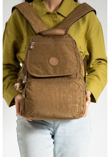 Orta Boy Ultra Hafif Sırt Çantası Taba Model: 571-3f - Taba