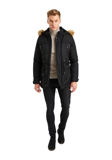 Dynamo Erkek Spor Parka 3670 Bgl-st01639 Siyah