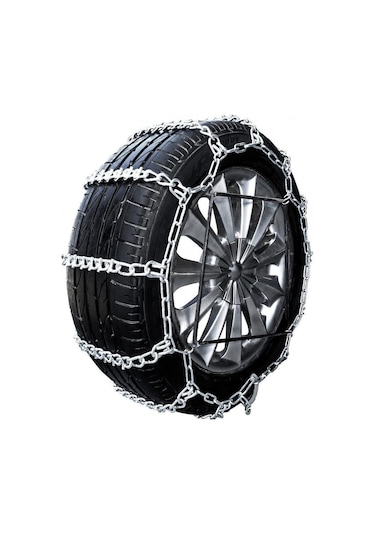 Oto Lastik Kar Zinciri 185/60/r14 Merdiven Tipi Mahmuzlu Serme Suv Minibüs 10 CM