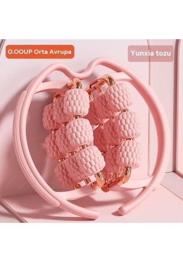 Bacak Masajı Halka Silindiri Fj86g4 Pembe