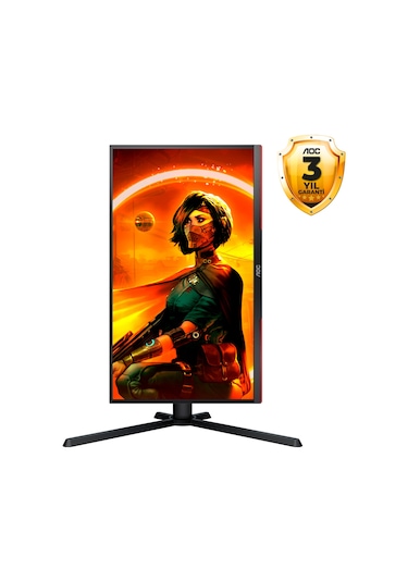 Aoc 25G3ZM/BK 24.5" 0.5 MS 240 Hz HDMI DP Adaptive Sync Full HD Yükseklik Ayarlı VA Monitör