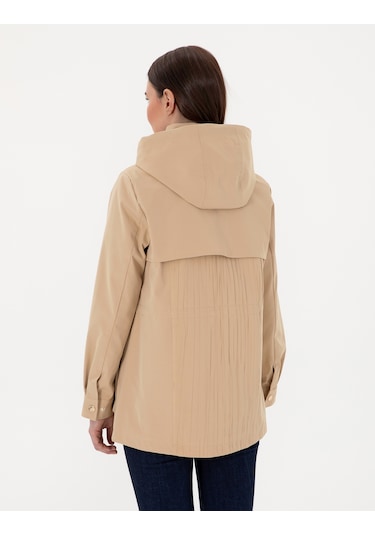 Pierre Cardin Kadın Bej Kaban 50306399-vr011