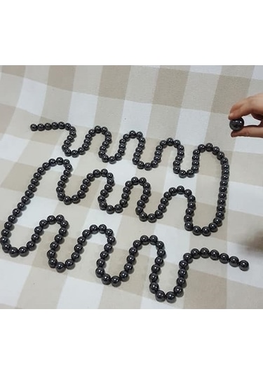 Bilye Şeklinde Manyetik Mıknatıs Bilya Stres Topu 50'li