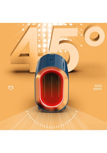 Mufunye "taşınabilir 1200w Hızlı Isıtıcı - 2 Hız Ayarlı, Devrilme Emniyetli Ofis/ev Isıtma Fanı"