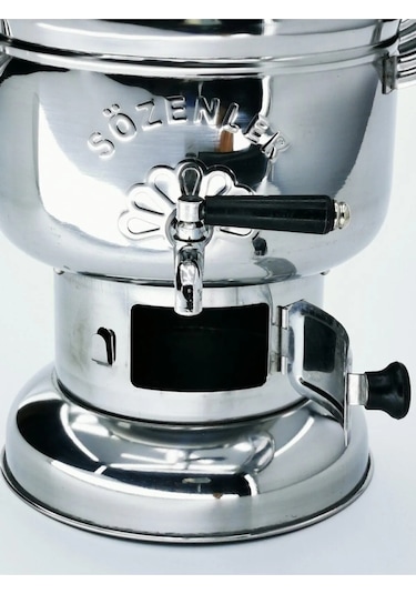 Sözenler Demlikli 4.5 L Kömürlü Semaver + Çanta